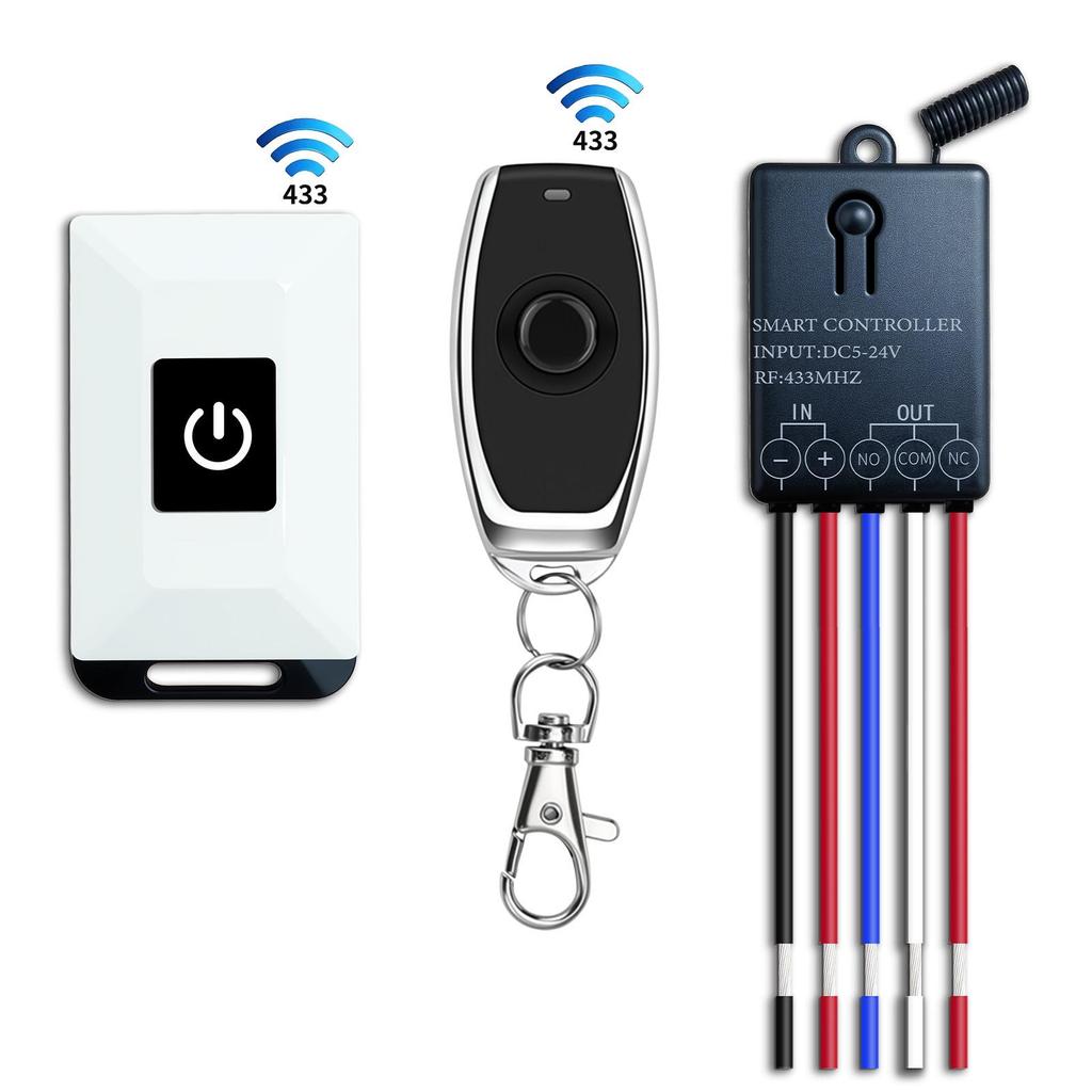 12V/24V Wireless Remote Control Relay for Electric Door Lock