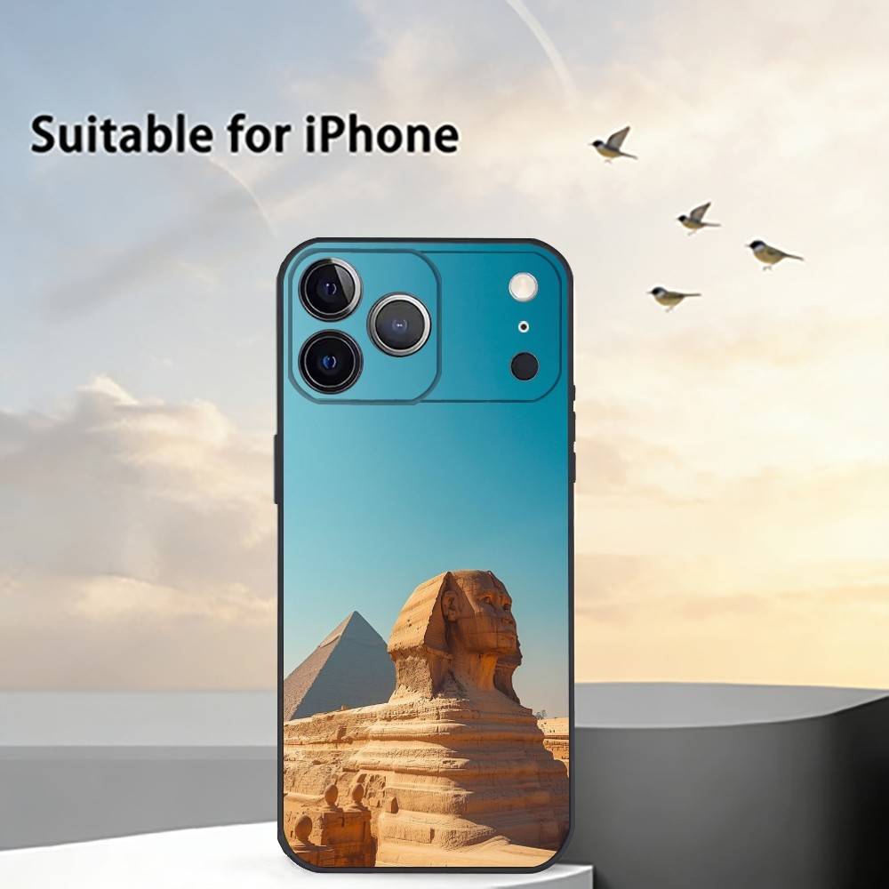 

A-Art Ancient E-Egypt Phone Case Silicone Soft For IPhone 17 16 15 14 13 12 11 X XR Plus Pro Max Plus iPhone12