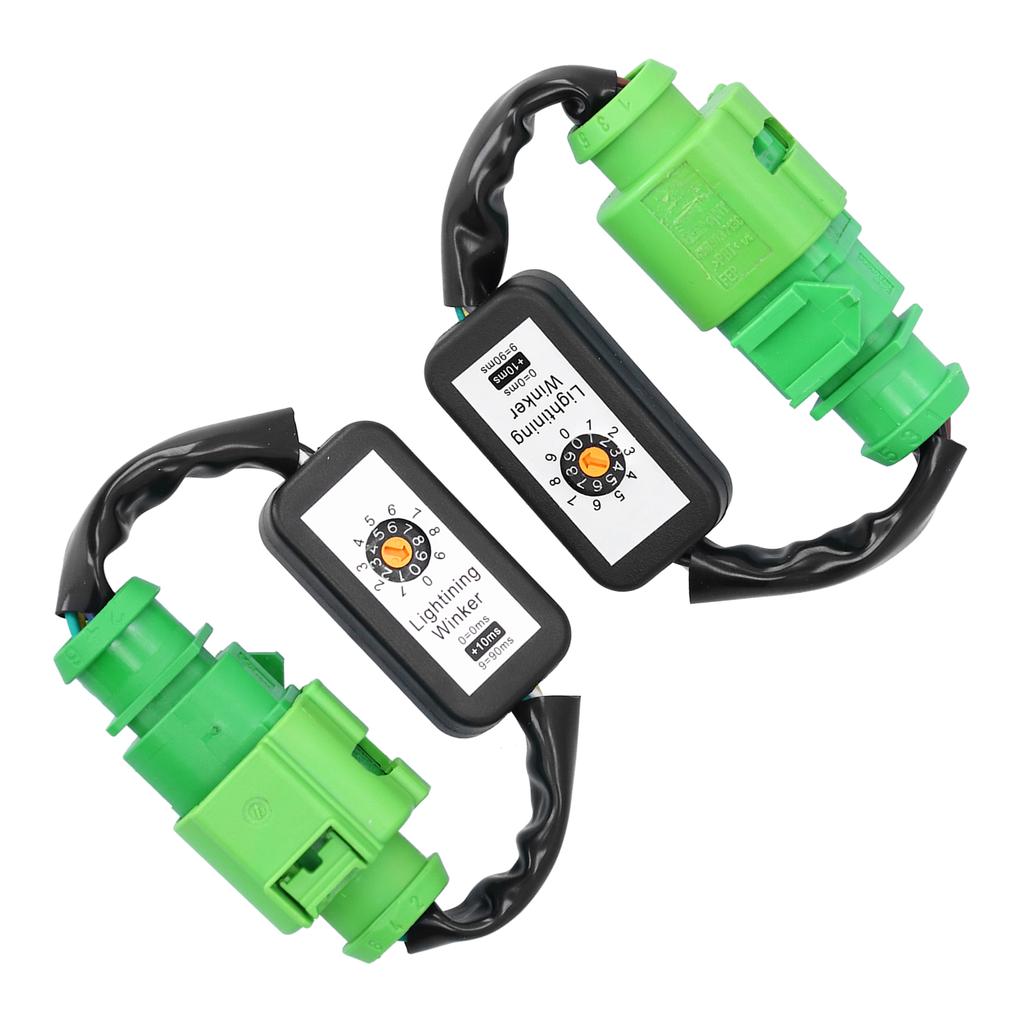 LED Tail Lights Dynamic Turn Signal Adapter Harness Blinker Module Kits Fit for A6 C7 2012‑2018