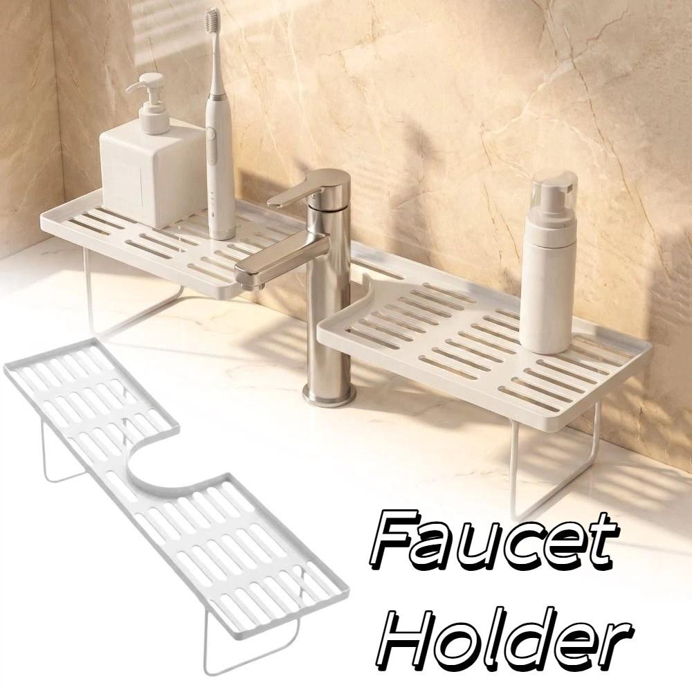 Water Drainage Faucet Storage Shelf Universal Counter Organizer Universal Sink Shelf Box Household