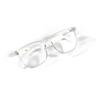 Smart Glasses for Men Women Blue Light Blocking Lens BT5.4 Audio Speaker Magnetic Charging Voice Assistance Open Ear