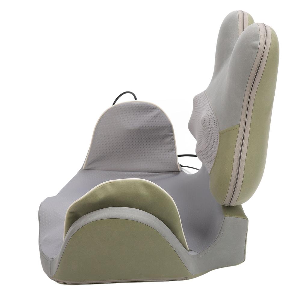 Chair Massage Seat Cushion with Heat Relieve Back Soreness Gasbag Wrapped Angle Adjustable Shiatsu