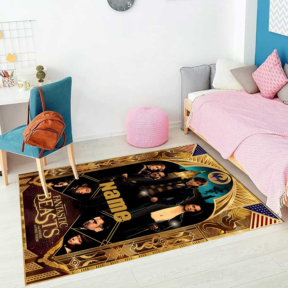 Warner Bros. Funktioniert (19) Personalisieren Sie Ihren Namens-Teppich, Ihr Bürostuhl-Kissen, Ihr Geschenk für Schlafzimmer und Wohnzimmer zu Hause.