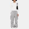 Y-3 Solid Color Crew Neck Long Sleeve T-Shirt Women tops White IV7754