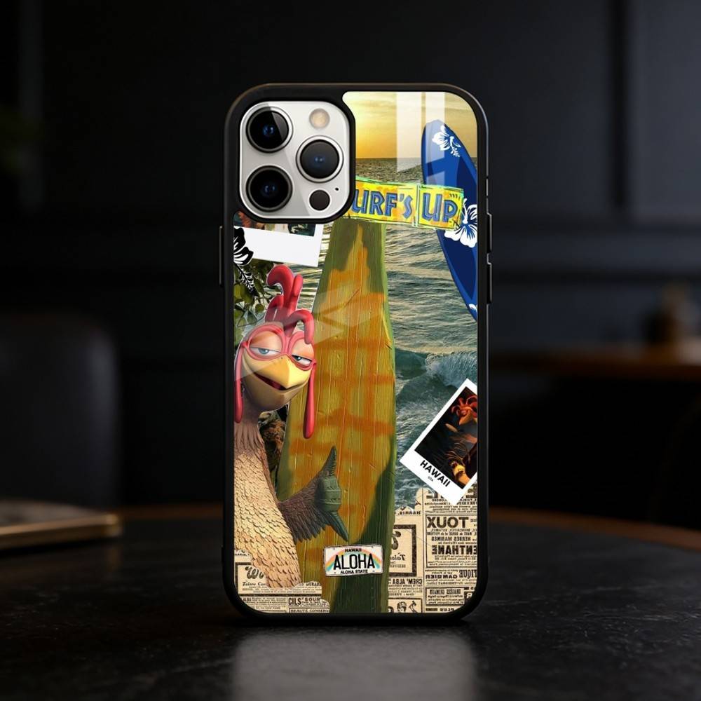 FUNNY C-Chicken J-Joe Surf Phone Case For iPhone 17/16/15/14/13/12/Plus/Pro/Max for Magnetic Wireless Charging