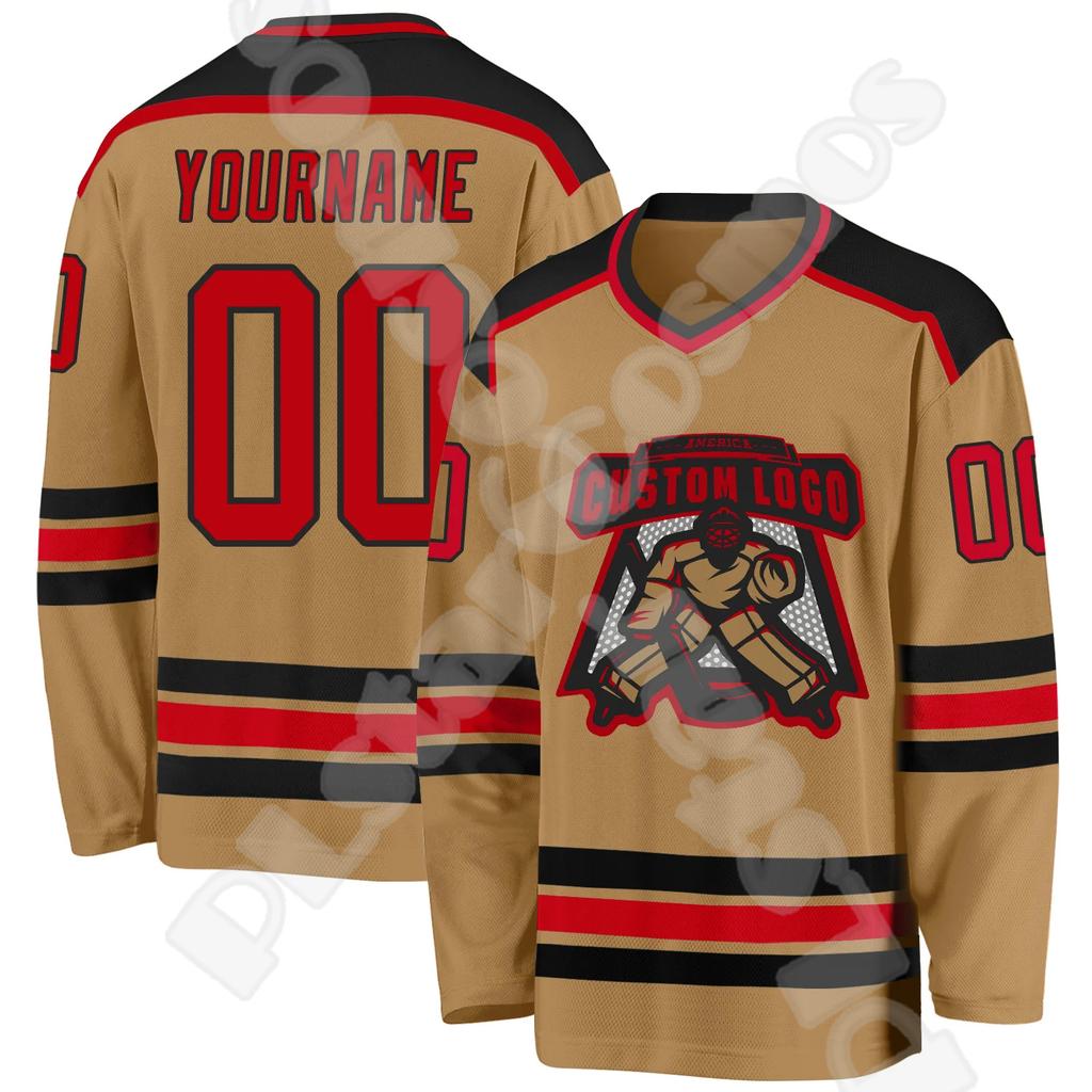 NewFashion Custom Name Logo Team Suits Retro Vintage Pullover 3DPrint Harajuku Casual Funny Long Sleeves Hockey Jersey Shirts 13