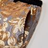 PYJTRL Mens Fashion Shiny Sequin Floral Pattern Pants Expandable Waist Trousers