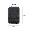1X Car Seat Organizer Folding Sack Tray Holder Multi Pocket Storage Bag Black