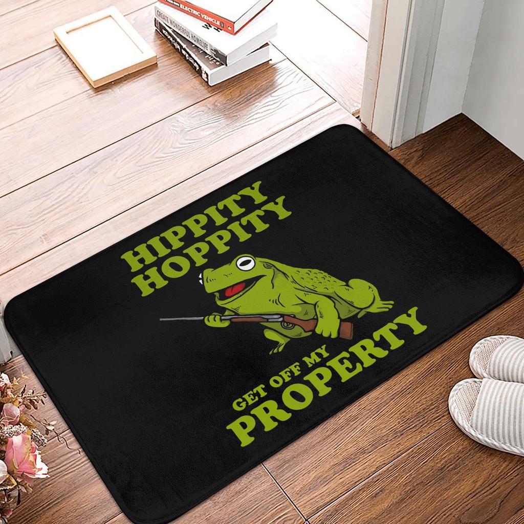 Happy Frog Doormat Mat Anti-Slip  Kitchen Bath Living Room Rug Carpet 40*60cm