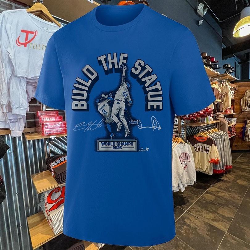 Andy Pages & Kike Hernandez Dodgers World Series 2025 Signed T-Shirt Unisex T-Shirt S