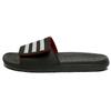 Alphabounce 2 Bequeme Vielseitige Gummisohle Rutschfeste Pantoletten Unisex-Sandalen Schwarz Weiß Rot H68221