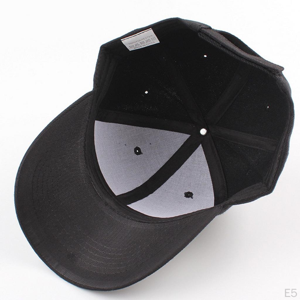 Lässige Golf-Kappe mit Schirm, Gebogene Basketball-Kappe