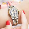 Niche light luxury waterproof fully automatic mechanical watch ladies watch women's steel belt new high-value hot style