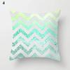 Nordic Modern New Geometric Mint Green Blue Pillowcase, Home Decor Living Room Sofa Decoration Cushion Cover 60x60 40x40 50x50