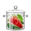 ZISIZ Versatile High Borosilicate Glass Pot Set