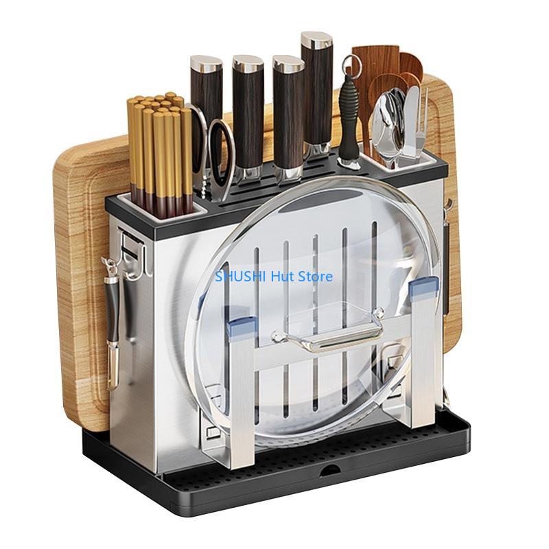 

Stainless Steel Tableware Storage Rack Dishwashing Cup Drying Racks Drain Holder for Home Kitchen Countertop Wall Mounted D57B серебряный