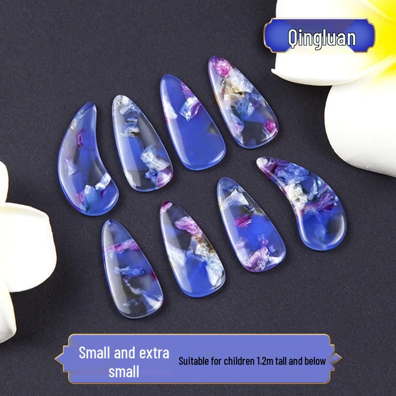 Children's and Adult Professional Guzheng Golden Cicada Double-Sided Curved Plectrum