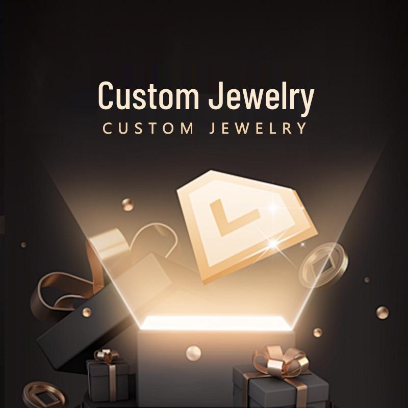 Luxury Custom Stainless Steel & Titanium Wedding Jewelry with Vacuum Electroplating Full Service