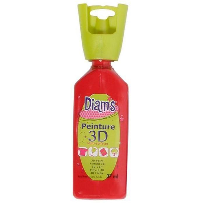 Diam's 3D Paint 37 Ml Glossy Deep Red