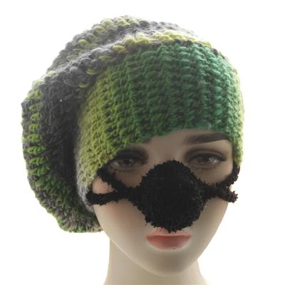 New Handmade Woven Nose Cover Warm Creative Gift Warm Windproof Loving Nose Mask