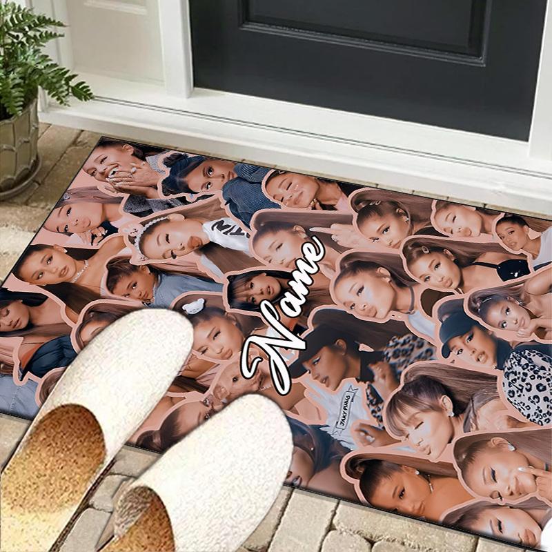 1PC Custom Name Artistic Ariana Carpet Game rug Area Rug Suitable for Kitchens, Homes, Offices, Living Rooms,Home Decor,Birthday Gift