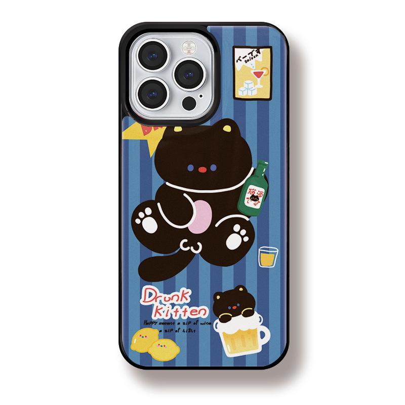 

Zhitai Magnetic Frosted Black Frame Case for iPhone 15/14/12/14Pro Max iPhone 16