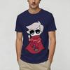 Homestucks Dave Strider Pure Cotton T Shirt For Unisex Beach Funny T Shirts Round Neck Harajuku Tee Shirt Plus Size Design Tops