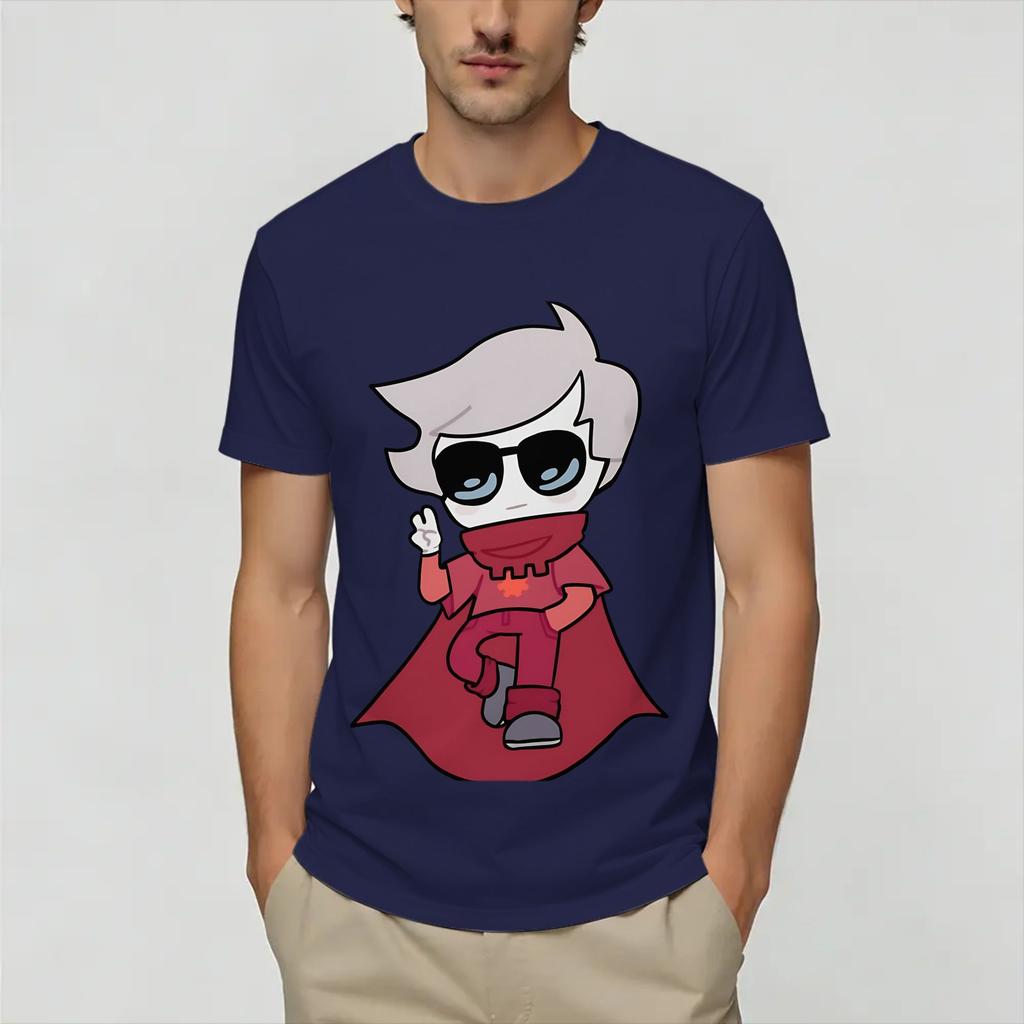 Homestucks Dave Strider Pure Cotton T Shirt For Unisex Beach Funny T Shirts Round Neck Harajuku Tee Shirt Plus Size Design Tops