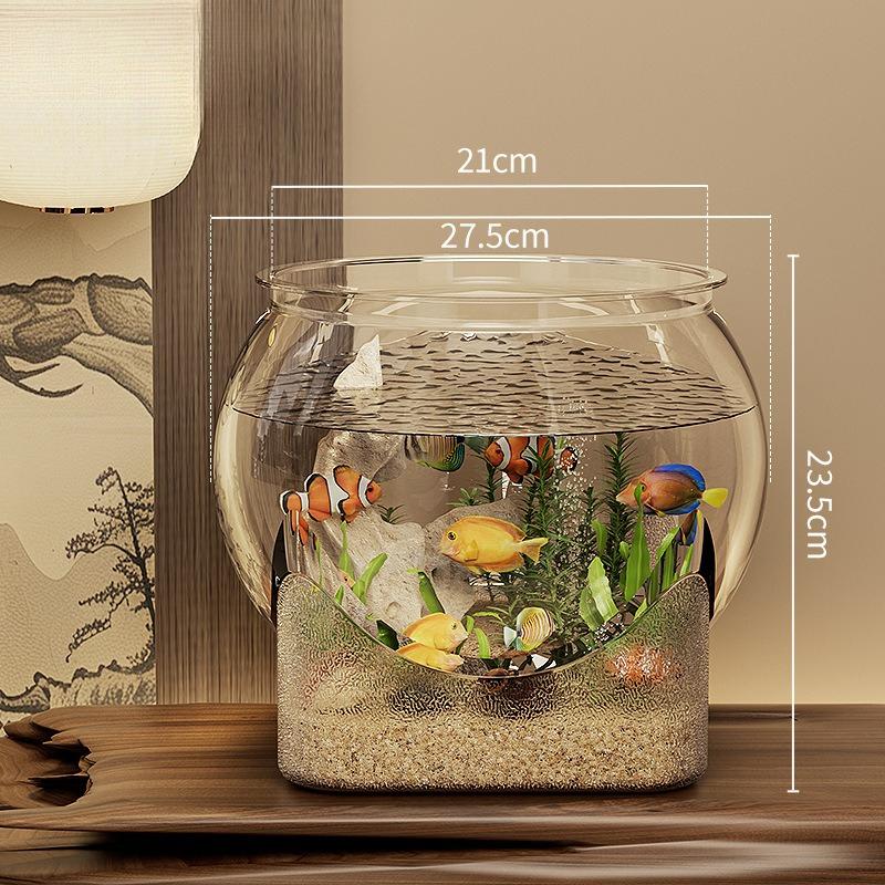 Plastic Sturdy Nicely Betta Fish Bowl