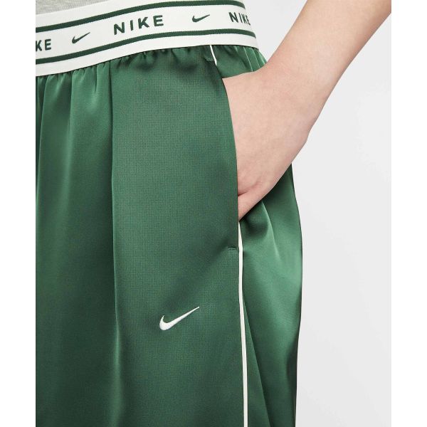 Nike Satin Stretch Waist Comfortable Solid Color Knitted Sports Pants Women pants IH1327-323