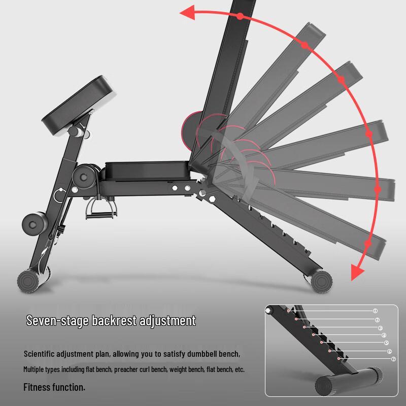 WEZHO 13-in-1 Adjustable Fitness Bench