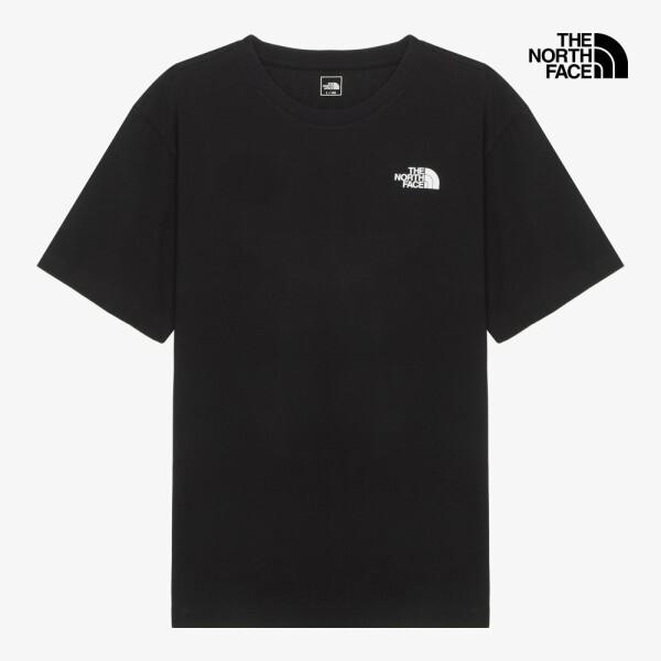 

Мужская базовая футболка The North Face с коротким рукавом, хлопок, nT7ur08 blacks/85(XS)