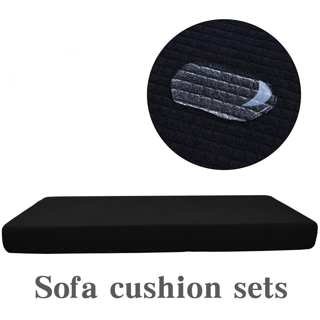 1-4 Seats Sofa Seat Cushion Cover Couch Stretchy Slipcovers Protector