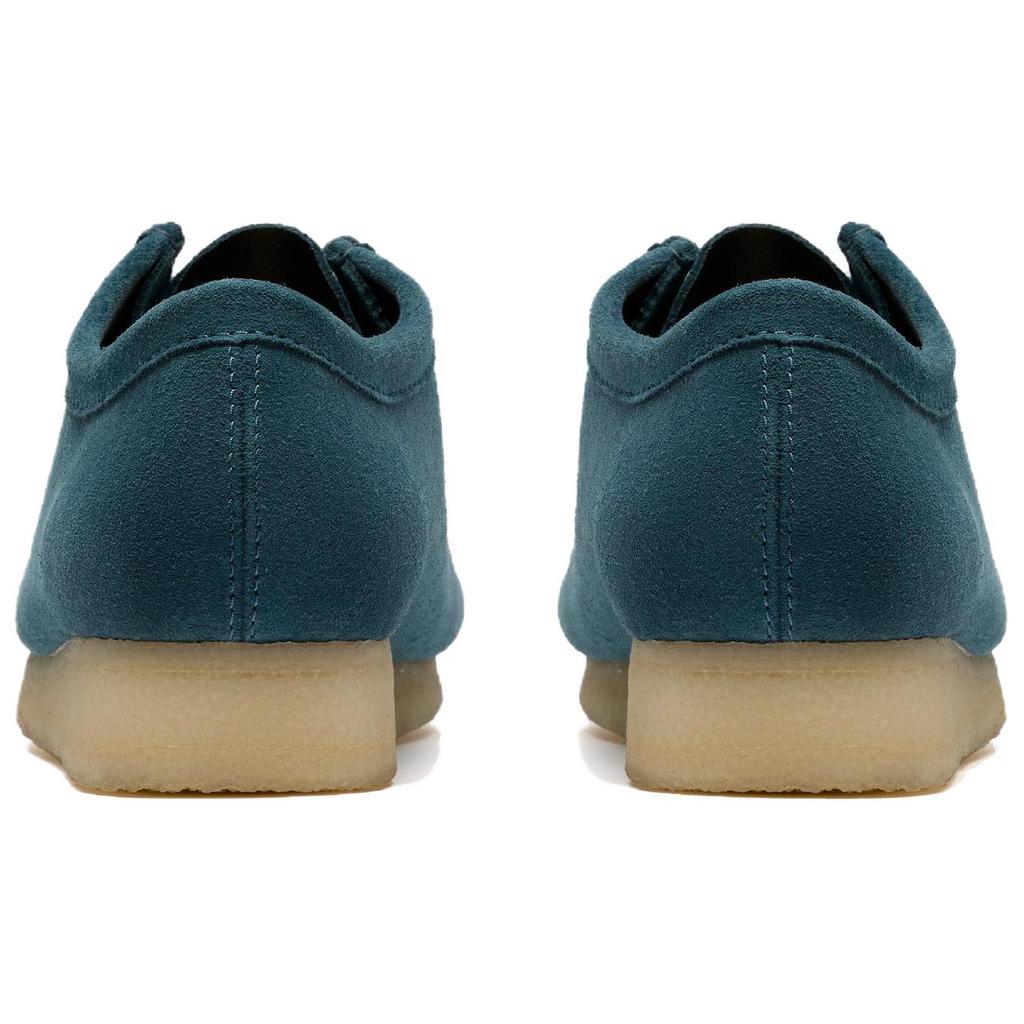 Clarks Wallabee Comfortable Simple Casual Shoes Men sneaker Medium-Blue 26183758