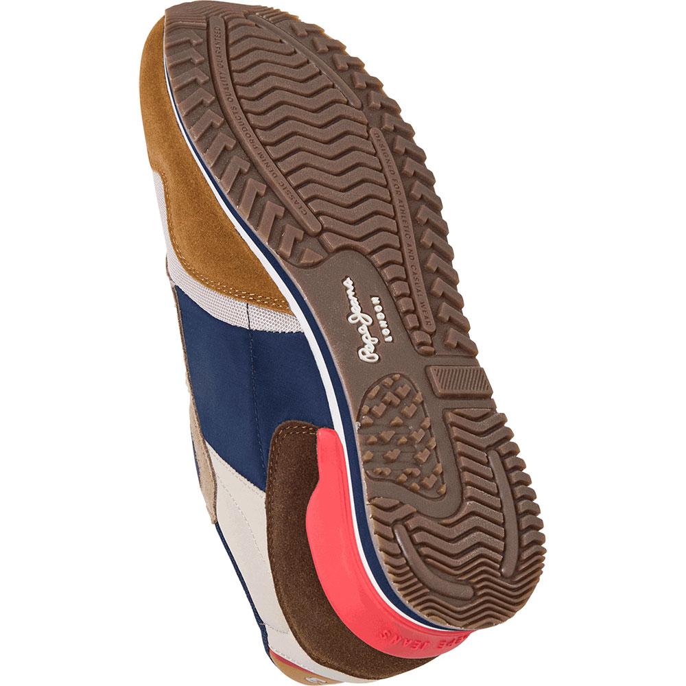 Pepe Jeans London Life Sneakers Suede Brown
