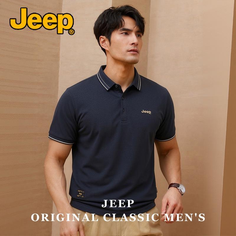 JEEP Men s Silk Blend Moisture-Wicking Polo Shirt 2XL