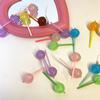 Playful Candy Lollipop Pendant Phone Charm Lollipop Keychain Men Women Phone Lanyard  Jewelry Gifts