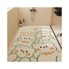 Cartoon Cute Fun Bathroom Floor Mat Household Hollow Dirt-Resistant Wear-Resistant Silk Ring Floor Mat Shower Room Non-Slip Easy To Take Care Of Floor