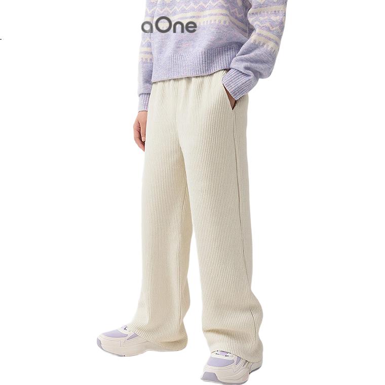 Balabala BalaOne Girls Fleece-Lined Straight-Leg Kids Pants 2025 Winter Warm Fashion 208425108006