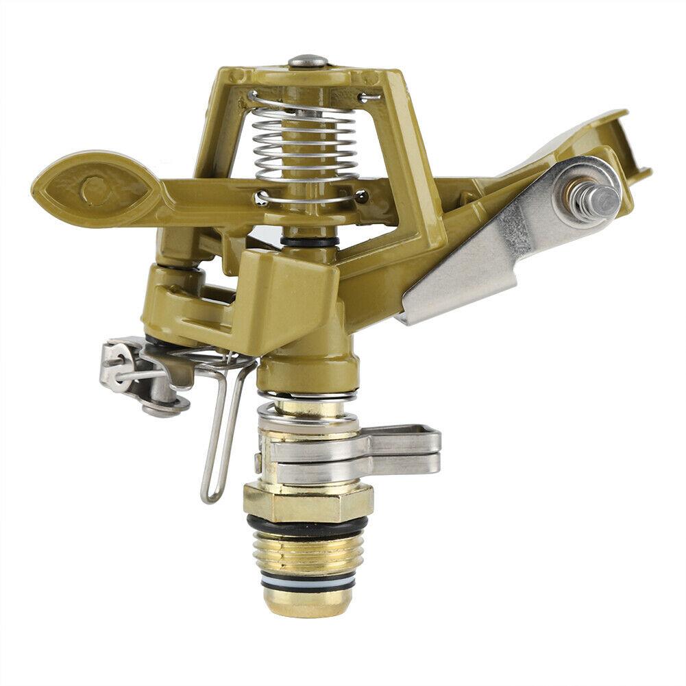 Yellow 360 Degree Rotatable Watering Sprinkler Sprayer for Lawn Garden Yard Grass
