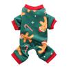 Christmas Pet Dog Outfit Four-Legged Costume Reindeer Santa Snowman Design Seasonal Holiday Apparel Small Medium Large Dogs