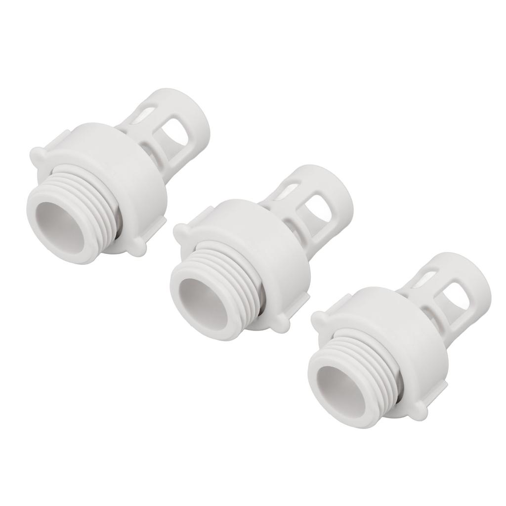 Hose Drain Plug Connector, Replacement 10184 for Round Swimming Pool, Garden Adapter with High Reliability, Compatibility, Plastic Material, Thread