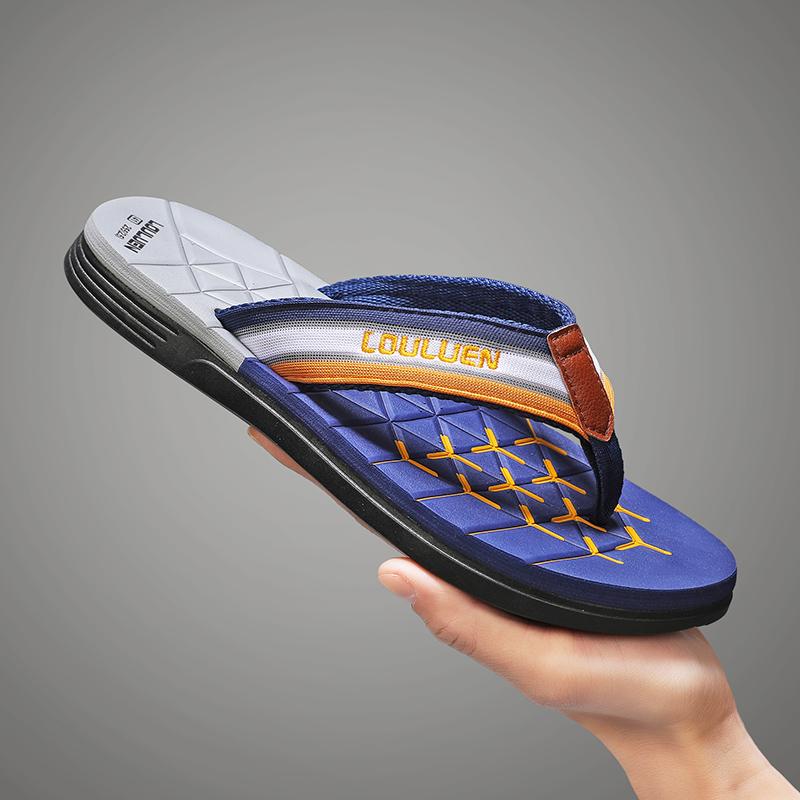Hot Sale Men's Flip-flops Outdoor Casual Beach Slippers Soft Light Non-Slip Shoes Summer Slippers Men Shower 2024 Zapatos Hombre