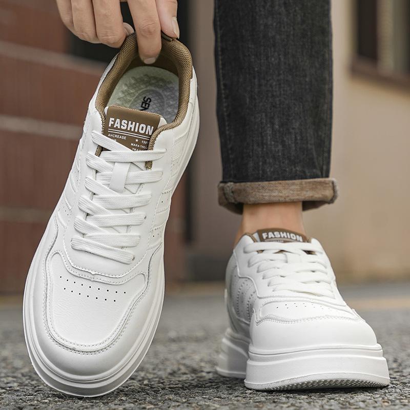 Nové Pánské Klasické Módní Nízké Tenisky na Skateboarding s Tlustou Podrážkou Pohodlné Měkké Podrážky Basketbalové Tenisky