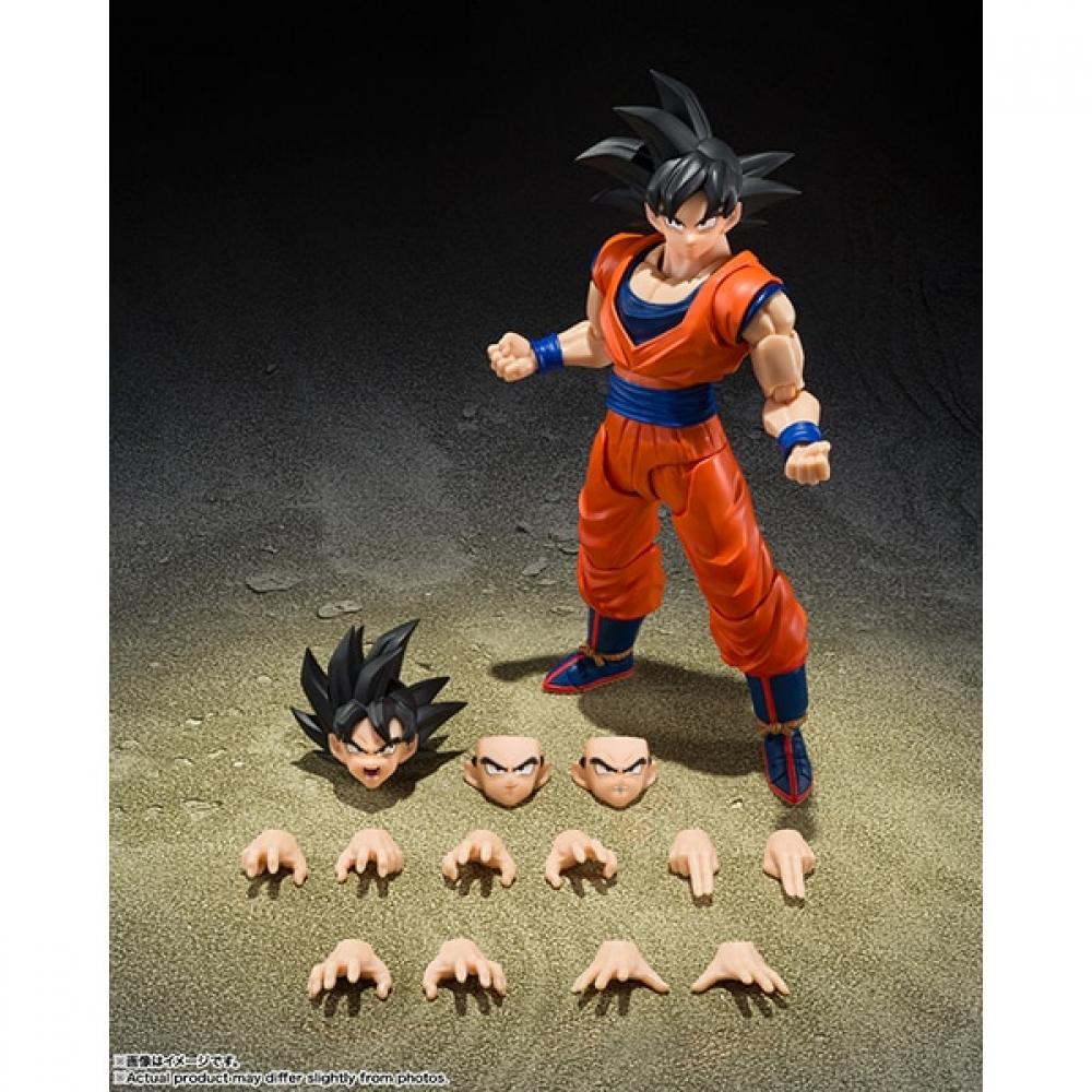 Bandai Spirits S.h.figuarts Dragon Ball Z Goku  Kind Hearted Saiyan  [painted Action Figure Height About 145mm]