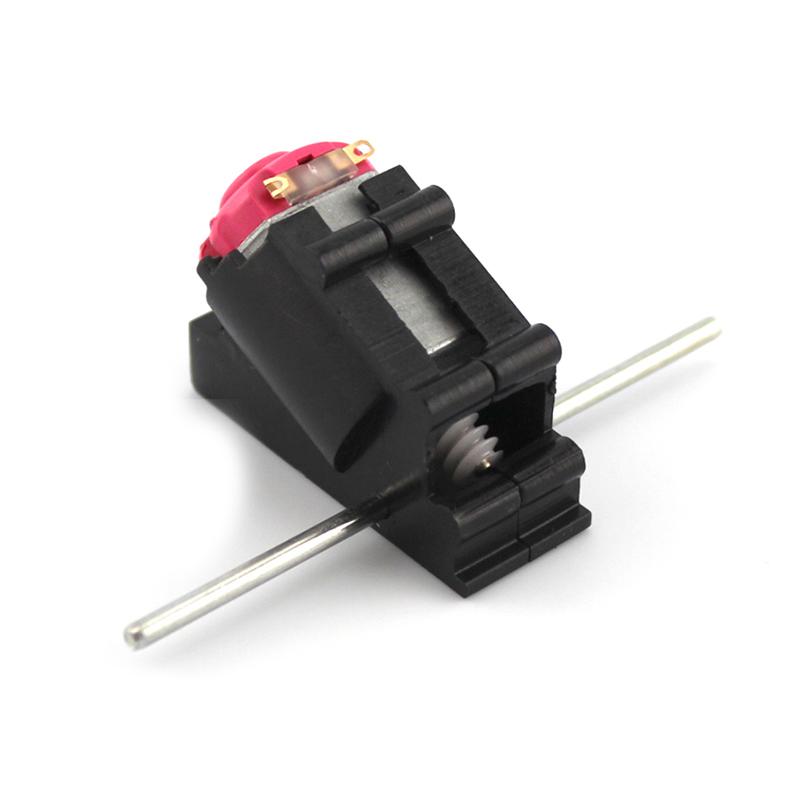 Motor cu unghi teșit cu dublu arbore, costum reductor cu vierme, piese de bricolaj, telecomandă de înaltă calitate, mașină, barcă, rezervor, jucărie, model de mașină, motor