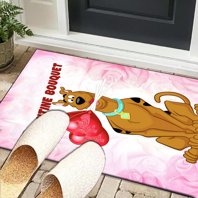 Scoo-dog Mystery Night Office Rug Chair Mat, Game Carpet, Suitable for Front Door, Bedroom, Living Room, Desk, Holiday Gift