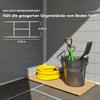 7.9ft X 6.2ft Aluminium Frame and Plastic Wall Shed, with Foundation - Light Grey