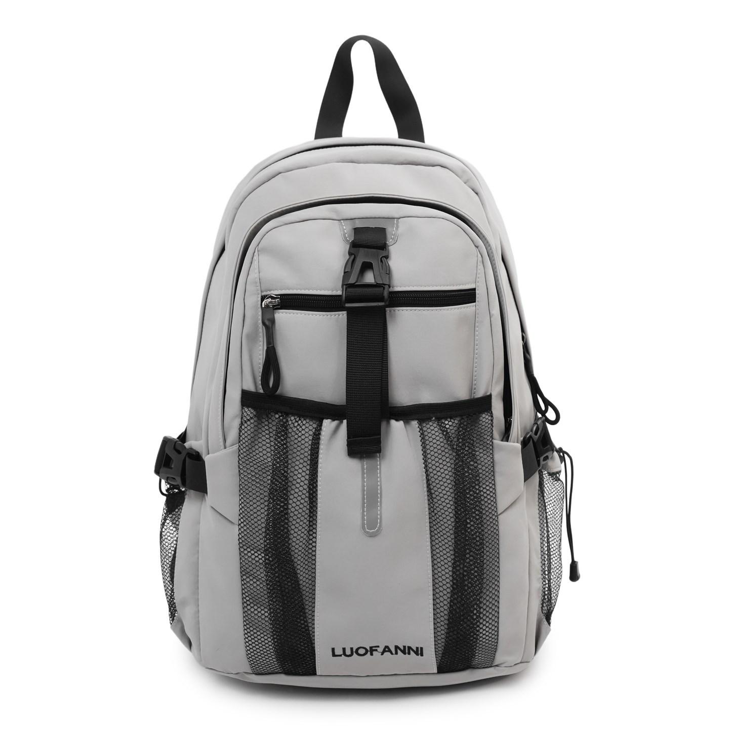 Рюкзак в стиле Tooling, большая вместимость, много карманов, легкий, большая вместимость, уличный рюкзак Small серый