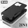 2IN1 PC+TPU Heavy Duty Rugged Armor Phone Case for IPhone 16 15 14 11 Pro Max Plus 13/12 XS/R 7/8 4/5G OTT Protector Cover Box
